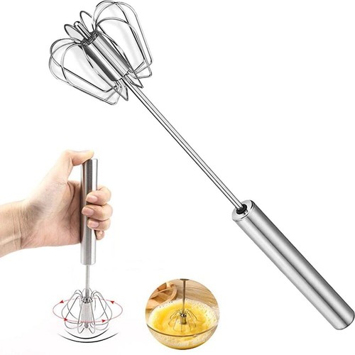 Egg whisk beater semi auto - whisk,