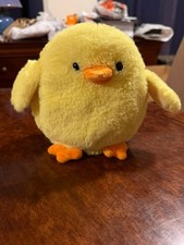 CUTE WAITROSE 7" FAT BABY CHICK BIRD DUCK CHICKEN YELLOW EASTER SOFT TOY PLUSH