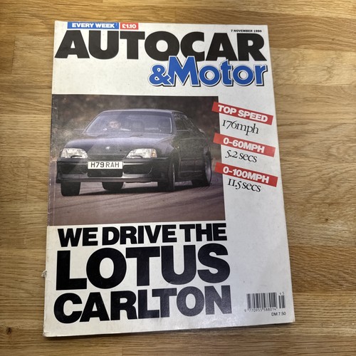 Autocar magazine november - 7,