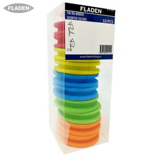 10x Fladen EVA Foam Rig Winders Carp Match Rigs Sea Fishing Tackle Storage 65mm