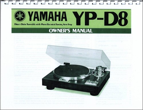 Yamaha turntable owners - yamaha, yp-d8