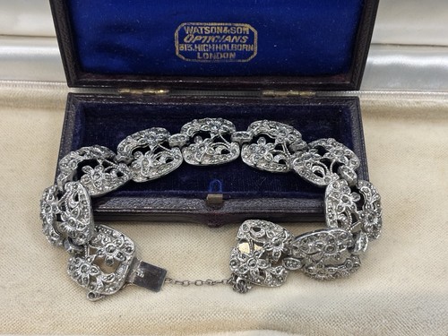 Vintage marcasite style - marcasite,
