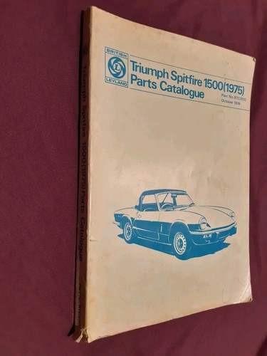 Triumph spitfire 1500 parts - spitfire,