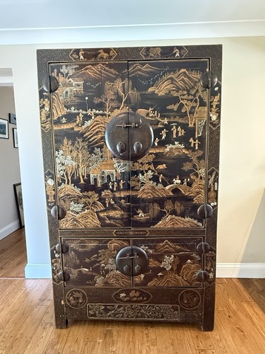 Lrg 6ft chinese cabinet - 6ft,