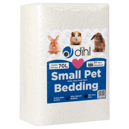 70l white small animal - white,
