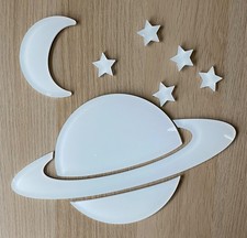 Planet Moon and Star Mirror