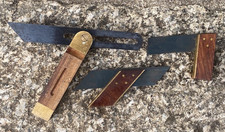 Job Lot Vintage Carpenters Tools Bevel Mitre & Dove Tail Squares