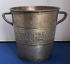 Vintage art deco 1920’s Moet Et & Chandon brass Champagne Bottle Ice Bucket 