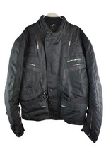 SPADA Black Textile Motorbike Jacket size XL Mens Riding Touring Casual Outdoors