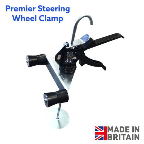Premier steering wheel clamp - premier,