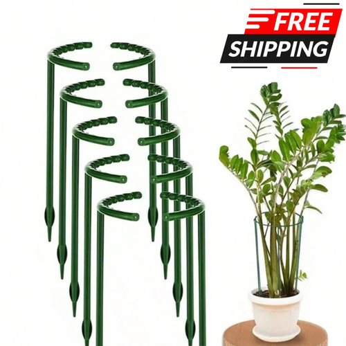 4pcs plastic half - 4pcs, half-circle