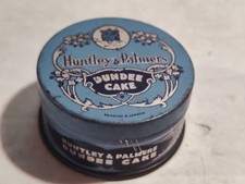 Huntley & Palmers Dundee Cake Biscuit Sample Tin RARE Tiny Litho Tin