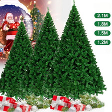 4 5 6 7ft Fiber Optic Christmas Xmas Tree Colour Changing Xmas Lights Star