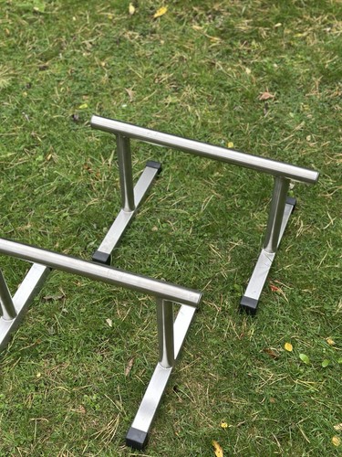 Heavy duty outdoor parallettes - outdoor,
