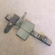 British Police Belt With 3