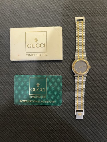 Gucci 9000m vintage two tone - 9000m,
