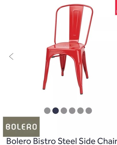 Bolero bistro steel side - bistro, chair