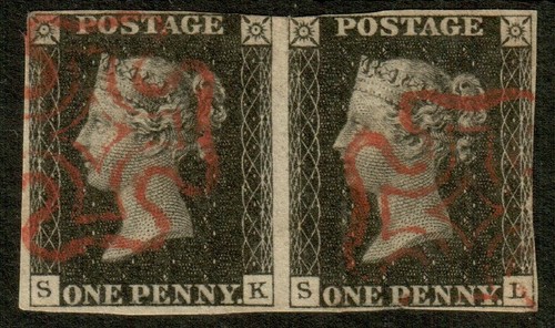 1840 penny black - 1840,