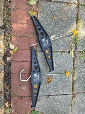 RHINO SafeClamp Locking Lockable Roof Bar Ladder Clamps Adjustable