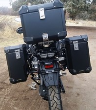 BMW R1200 & R1250GSA  GS ADVENTURE Bumot Defender EVO 43Lt Top Box in Black