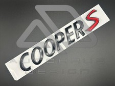 Mini Cooper S Rear Boot Gloss