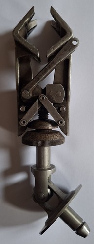 Vintage metal prosthetic arm - vintage,