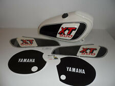 XT 500 YAMAHA 1979 Decal / Kit Of Emblems Compatible For Tank And Covers