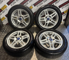 FORD FIESTA MK7 2013-2018 SET OF 4 15 INCH ALLOY WHEELS 195-55-16 C1BC-1007-BB