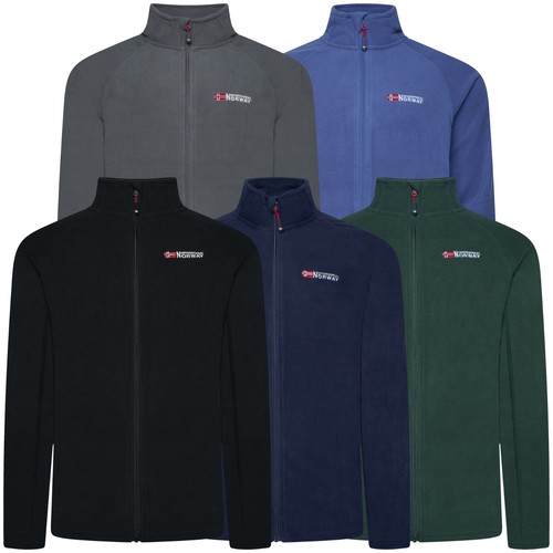 New mens fleece full zip - new,