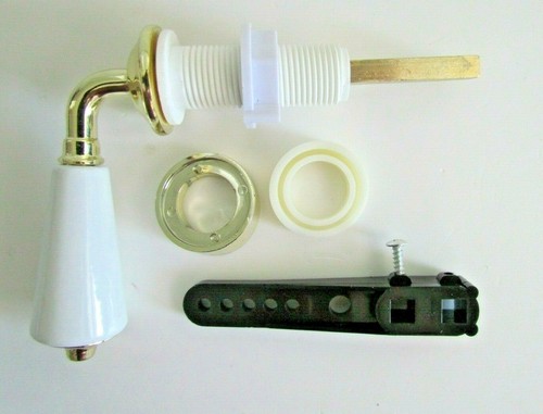Toilet flush gold - toilet,