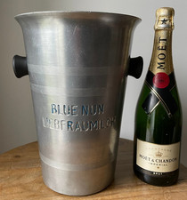 VINTAGE BLUE NUN WINE COOLER