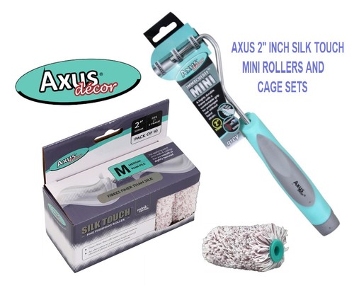 Mini paint rollers inch - rollers, 2"