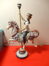 Lladro Boy on Carousel Horse #