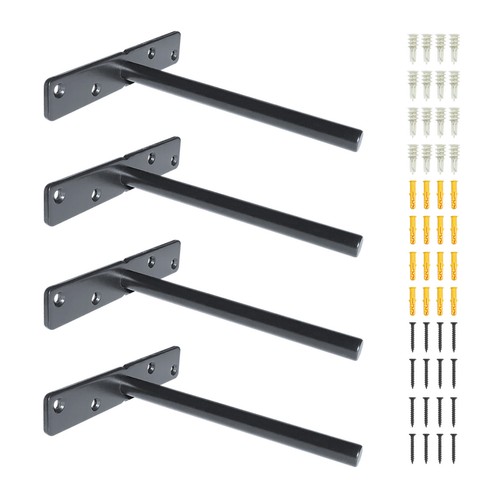 Pcs floating shelf brackets - floating,