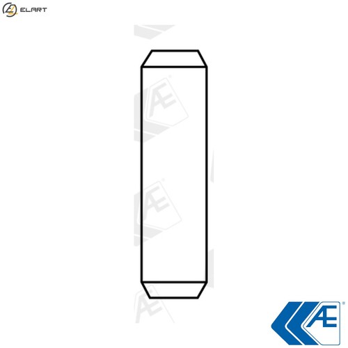 Valve guide vag96119 - 4x,