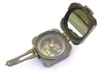 1917 Brunton Compass/Antique Compass/Vintage Brass Solid Kelvin & Hughes gift