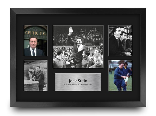 Jock stein signed celtic - signed, a3