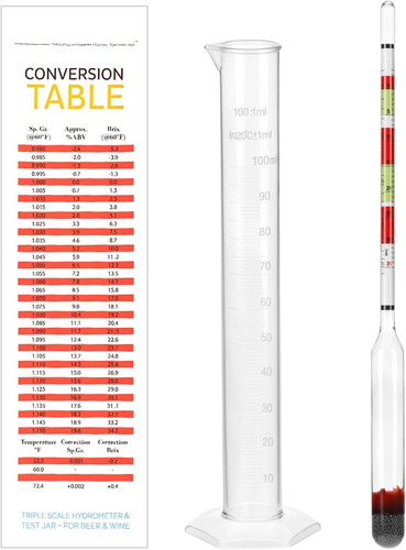 Qwork home brew hydrometer - home,