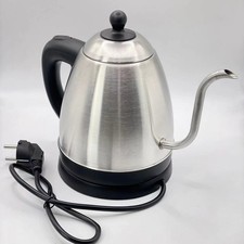 1.2L Electric 304 Stainless Steel Pour-Over Gooseneck Coffee Kettle Home Teapot