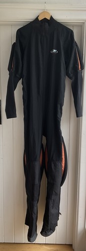 Skydiving black parasport suit - black,