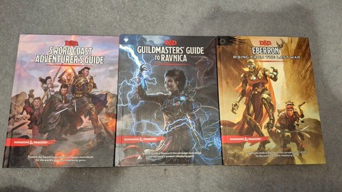 Dungeons and dragons books - and,