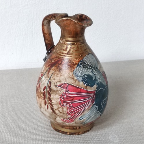 Handmade greek ceramic vase - handmade,
