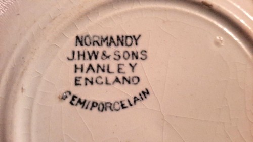 Normandy signed jhw sons - normandy,