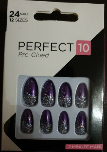 Perfect pre glued - glued, nails