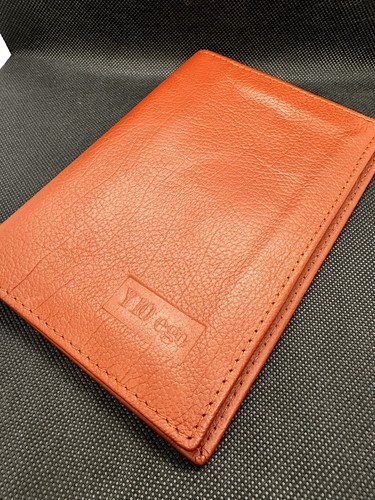 Leather document holder
