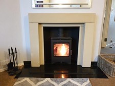 Limestone/Sandstone Fireplace