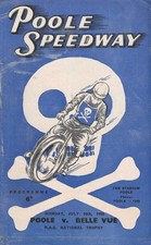 1956 Poole v Belle Vue Speedway Programme (16/7/56)