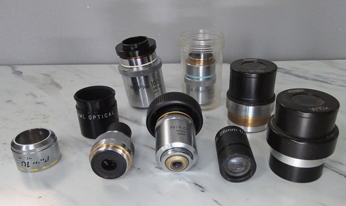 Vintage microscope optics job - vintage,