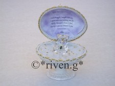 MY SPECIAL FRIEND@Faberge Replica@22kt@EASTER EGG Gift@Keepsake Set@YELLOW ROSE@
