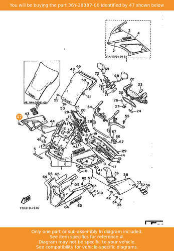 Yamaha rivet 36y - 36y-28387-00, oem